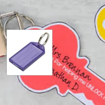 Choose Plastic Card ID
 for Key Tag Privacy and Security