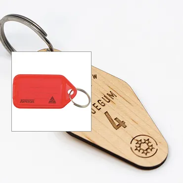 Let's Talk Branding: Plastic Card ID
's Key Tag Journey